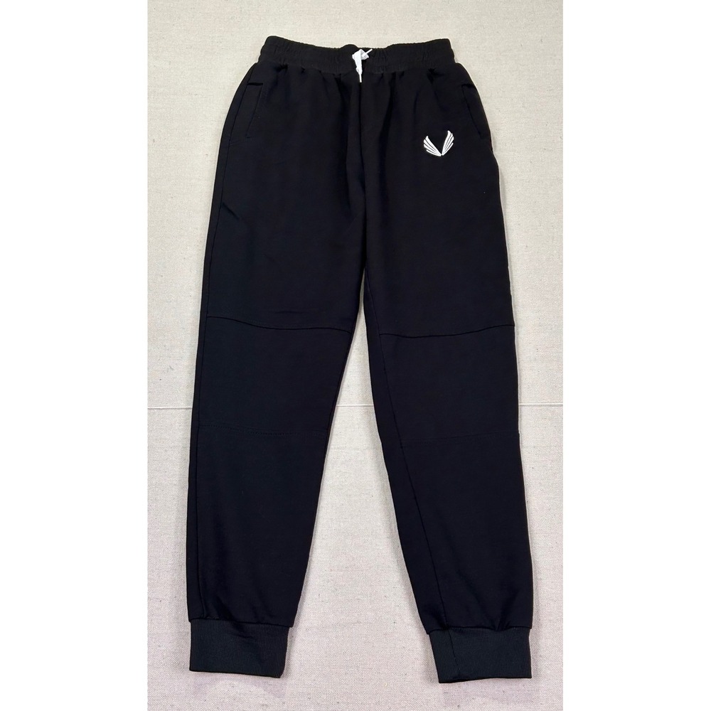 ASRV Aesthetic Revolution Gymshark Mens XL Joggers Black Sweatpants Athletic